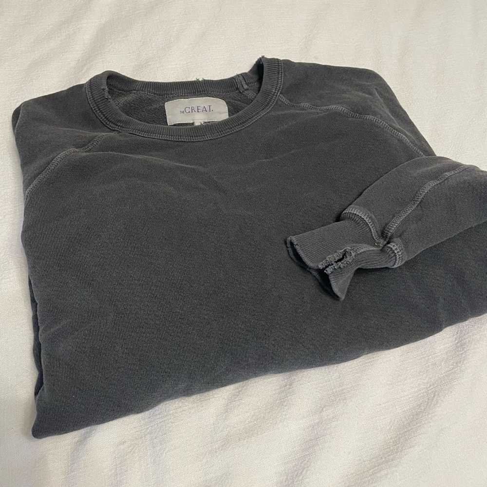 ❌SOLD❌ The Great Washed Black Sweatshirt